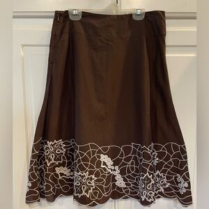 100% Cotton Fully-lined Alexandra Bartlett Skirt